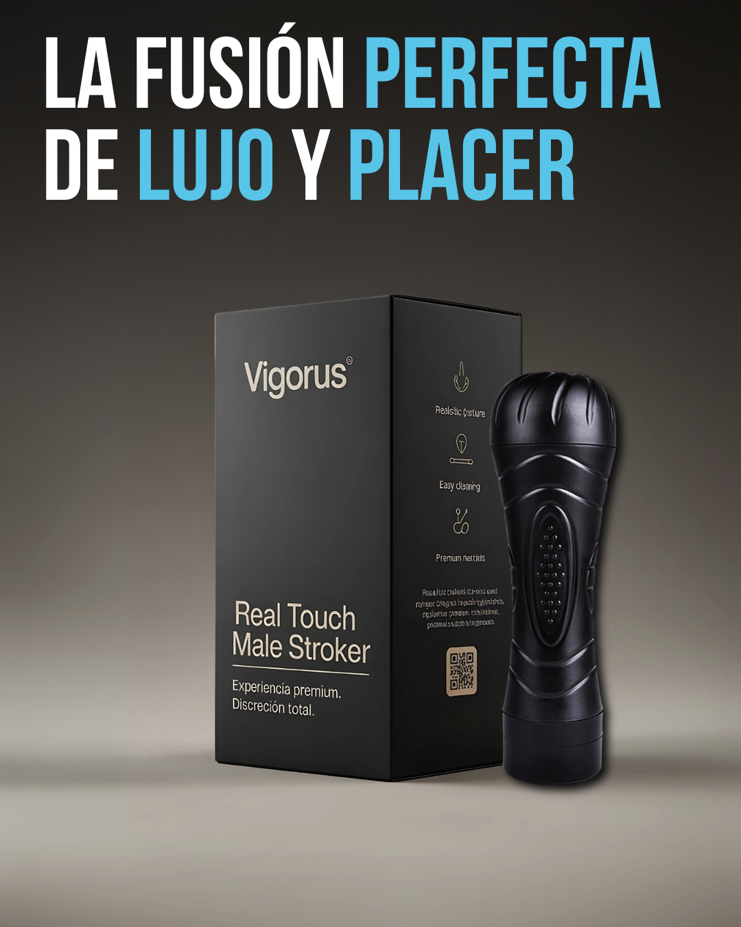 Vigorus - Tecnología de Vibración Avanzada para el Placer Masculino